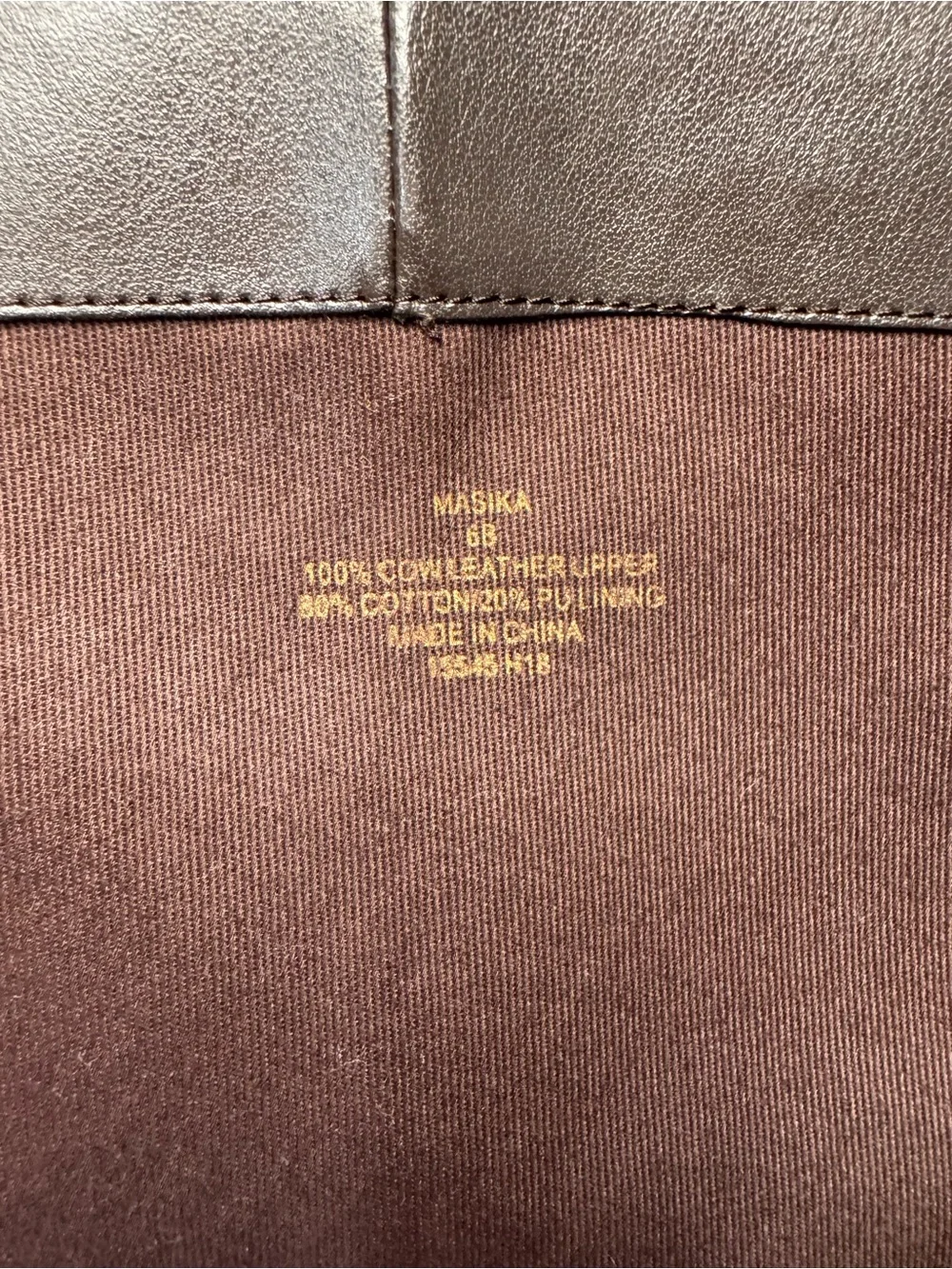 Lauren Ralph Lauren Masika Brown Leather Knee High Riding Boots Size 6B